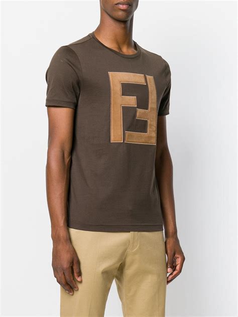 fendi ff shirt|Fendi oversized t shirt.